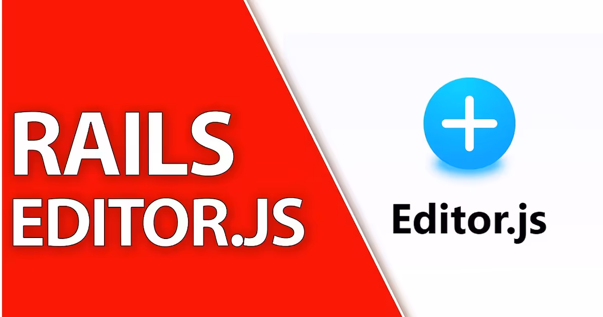 Editor.js in Ruby on Rails 7 with Stimulus! - YouTube