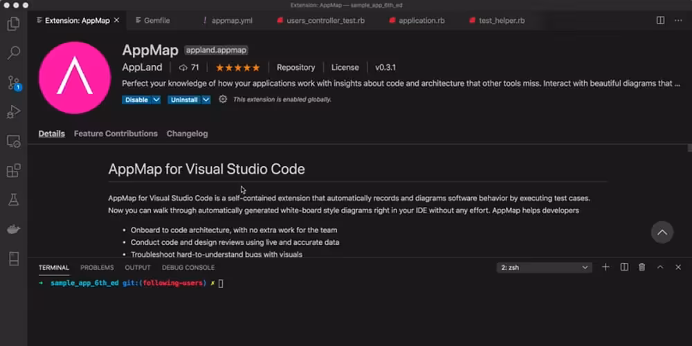 Video: Visualize the architecture of your Ruby app, in VS Code, in 2 ¹/₂ minutes