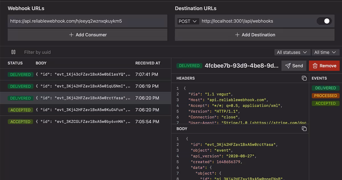 Reliable Webhook - Webhooks development relay app with VS Code extension | Product Hunt