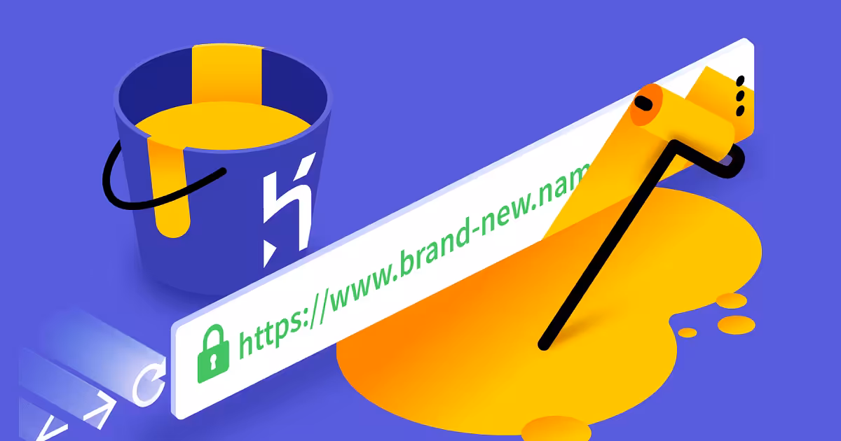 Zero downtime rebranding 