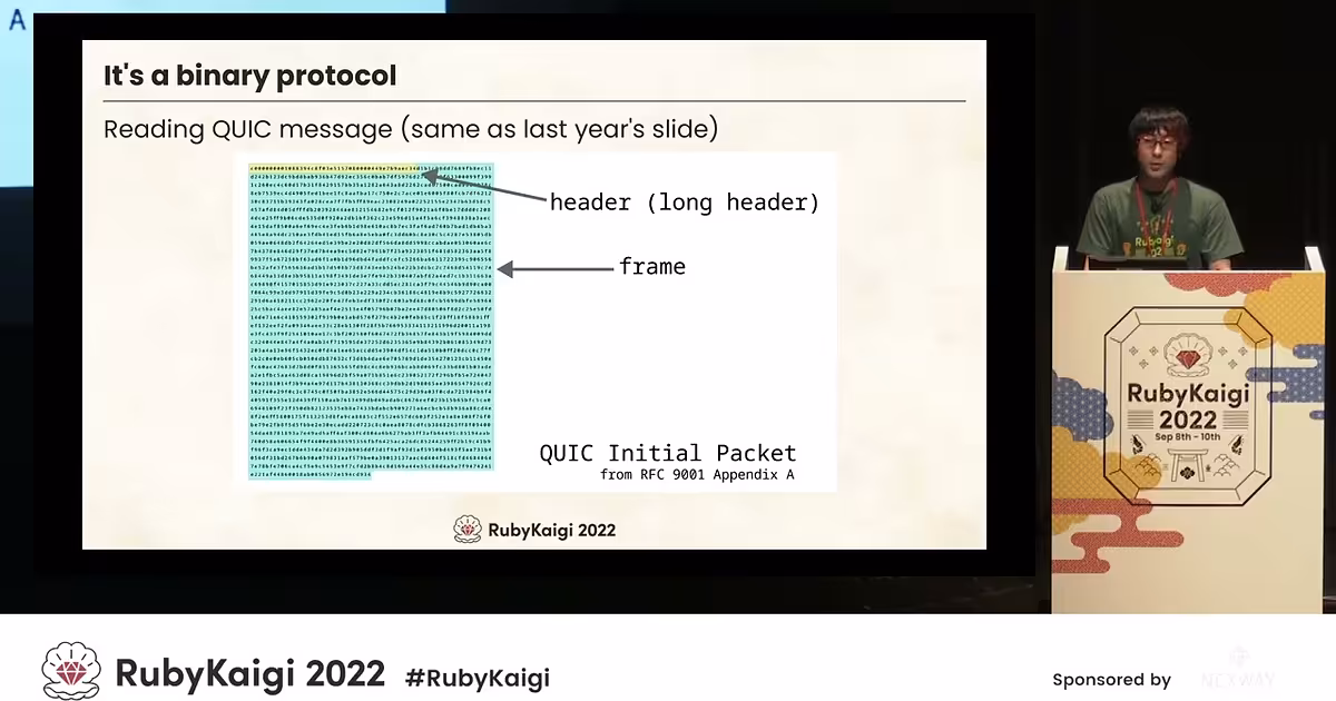 [JA]Do Pure Ruby Dream of Encrypted Binary Protocol? / Yusuke Nakamura @yu_suke1994 - YouTube